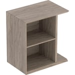 Módulo lateral Geberit iCon: 37x40x24.5cm, Nogal hickory, Melamina estructura madera
